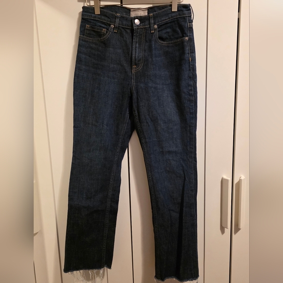 Everlane Women's Ankle & Cropped Jeans - Dark Blue - Picture 2 of 8